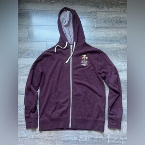 U2 Joshua Tree 2017 tour concert Men's Maroon Hoodie Sweater